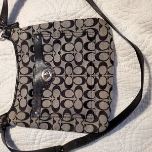 Coach black crossbody